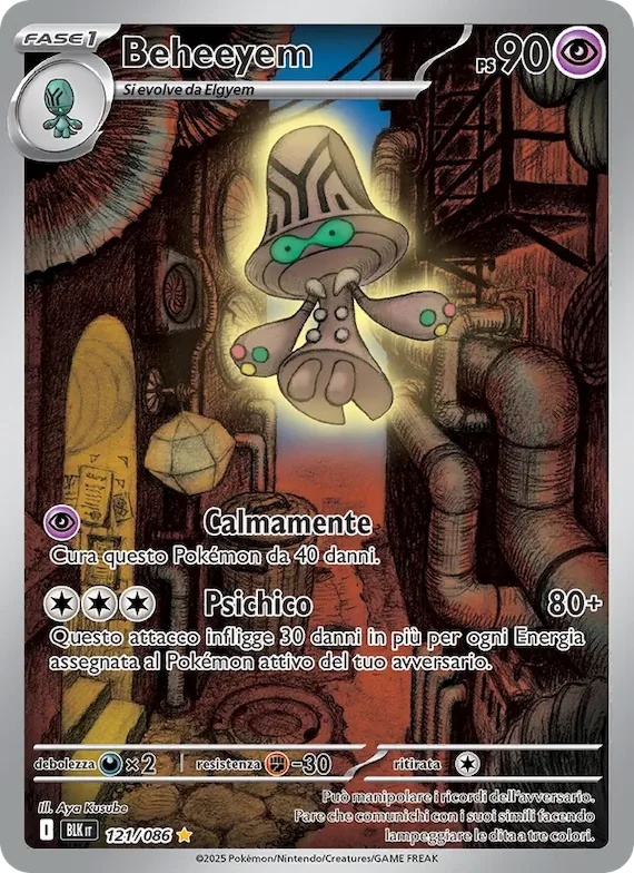 Beheeyem 121 – Luce Nera