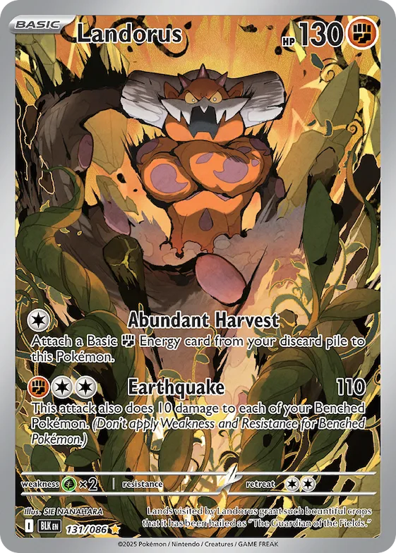 Landorus #131 – Black Bolt