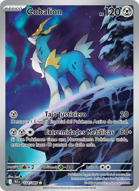 Cobalion 144 – Fulgor Negro