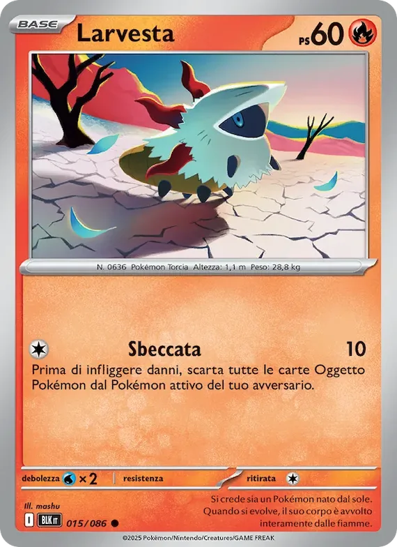 Larvesta 15 – Luce Nera