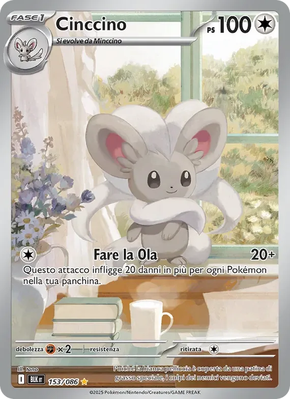 Cinccino 153 – Luce Nera
