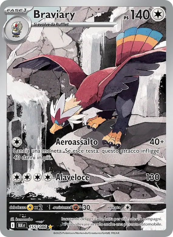Braviary 155 – Luce Nera