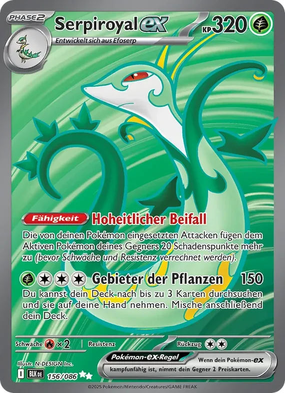 Serpiroyal-ex 156 – Schwarze Blitze