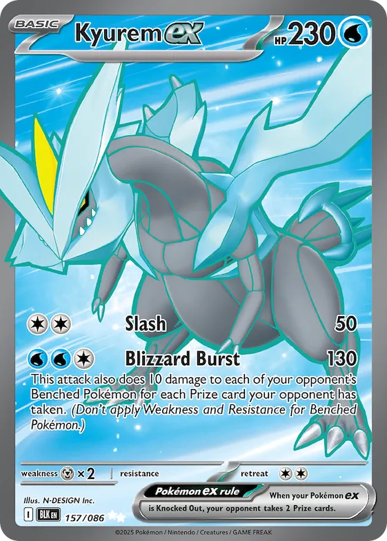 Kyurem ex #157 – Black Bolt