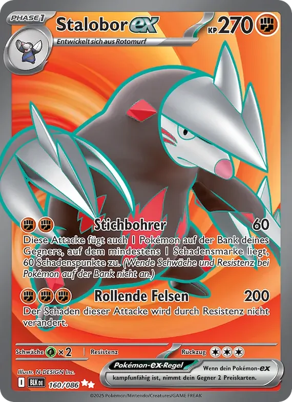 Stalobor-ex 160 – Schwarze Blitze