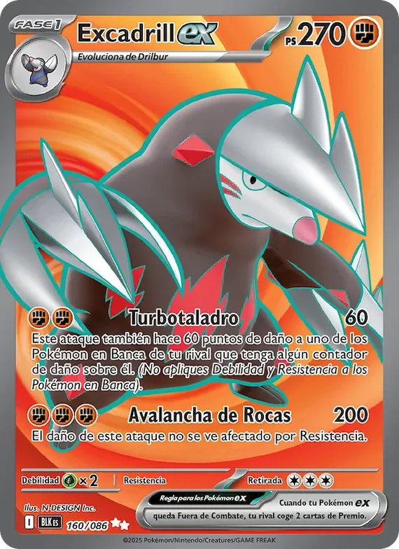 Excadrill ex 160 – Fulgor Negro