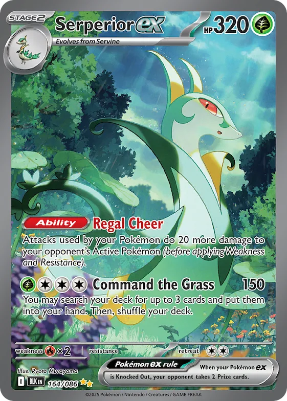 Serperior ex #164 – Black Bolt