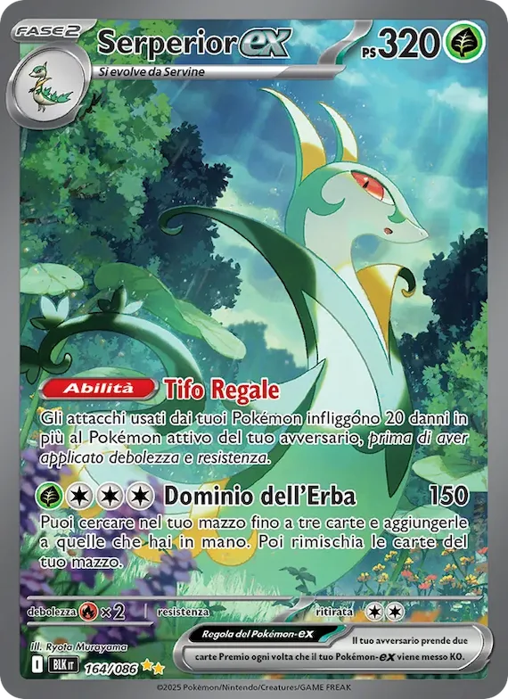 Serperior-ex 164 – Luce Nera