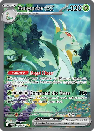 Serperior ex #164 – Black Bolt