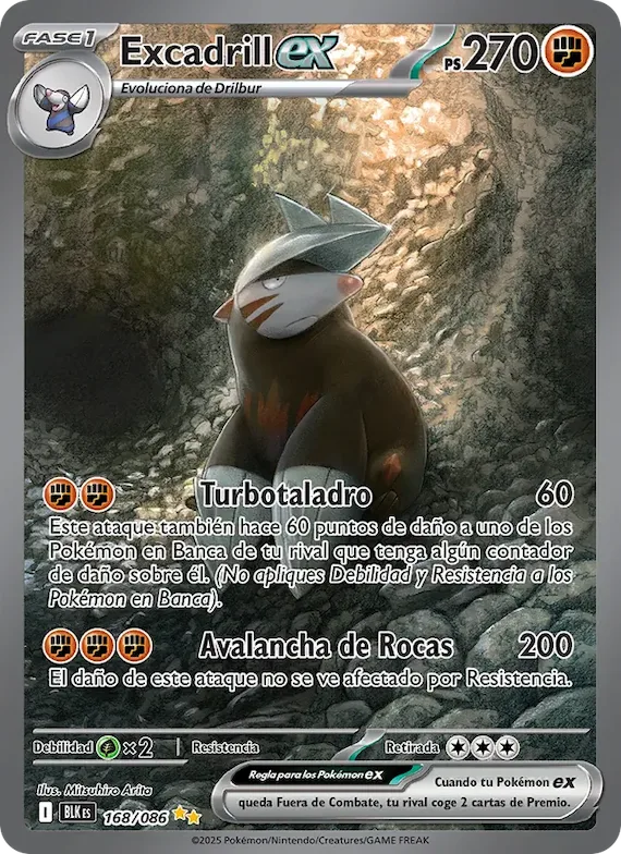 Excadrill ex 168 – Fulgor Negro