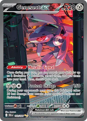 Genesect ex #169 – Black Bolt