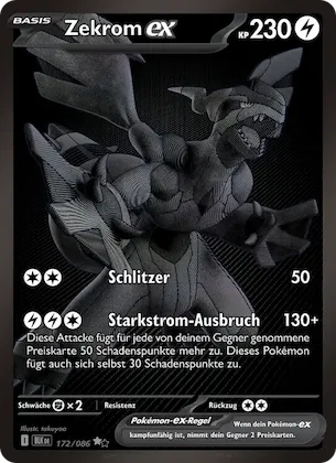 Zekrom-ex Nr. 172 – Black Bolt
