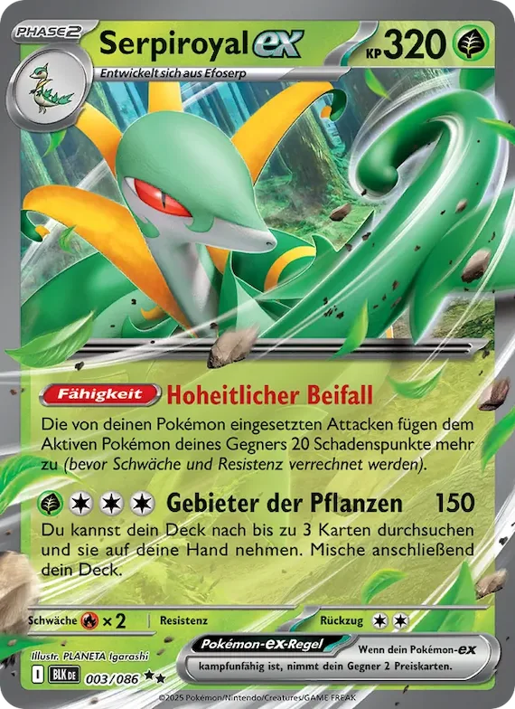 Serpiroyal-ex 3 – Schwarze Blitze