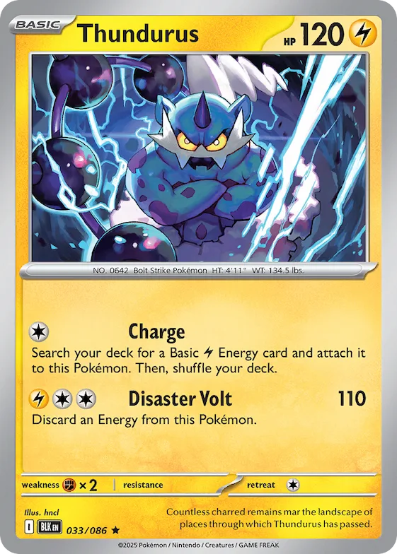 Thundurus 33 – Raio Preto