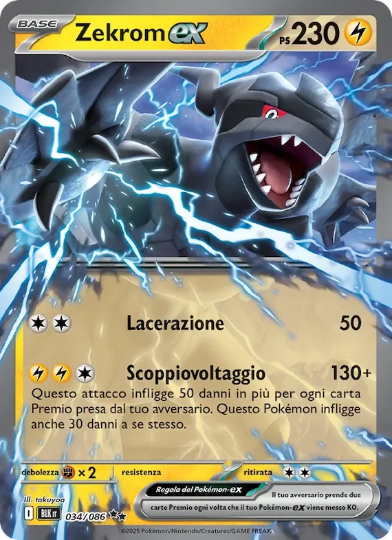 Zekrom-ex 34 – Luce Nera