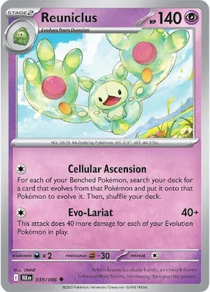 Reuniclus #39 – Black Bolt