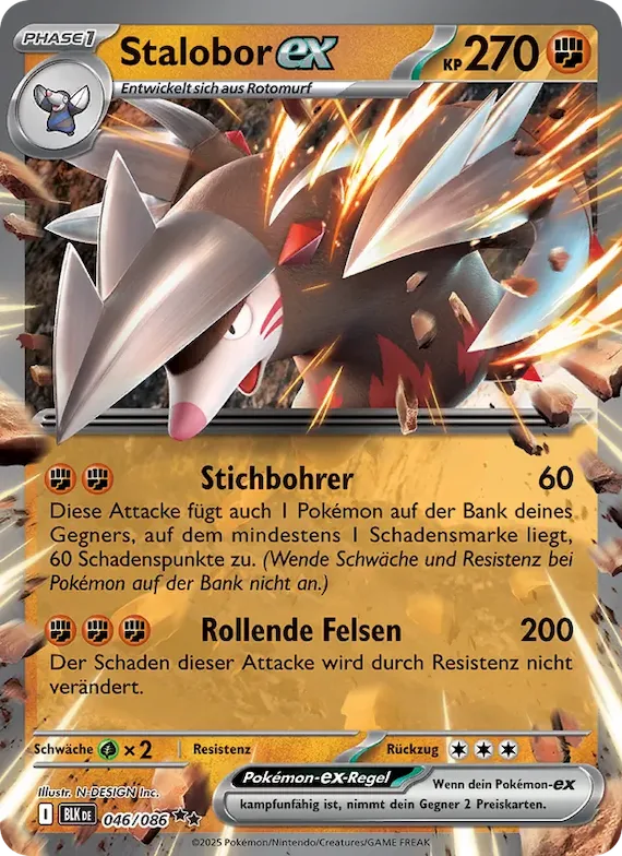 Stalobor-ex 46 – Schwarze Blitze