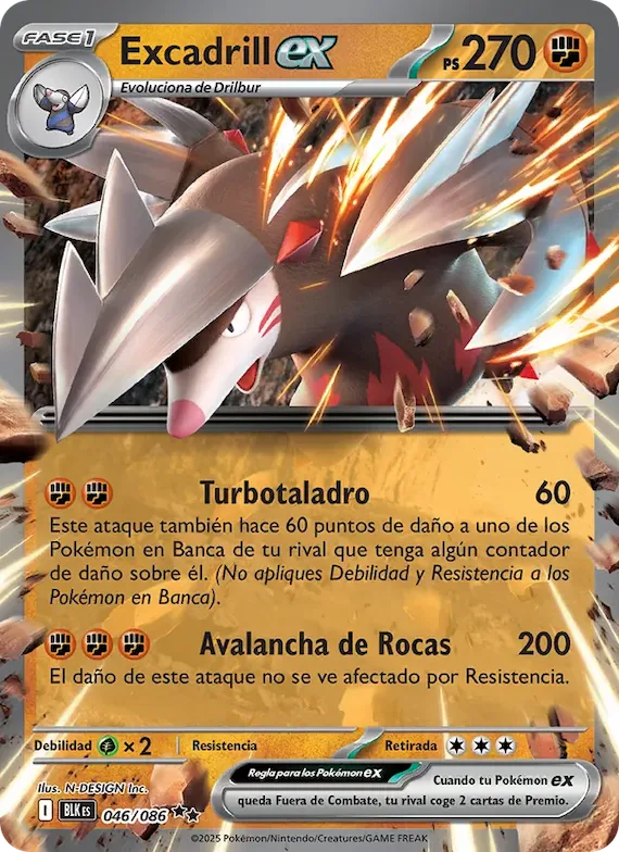 Excadrill ex 46 – Fulgor Negro
