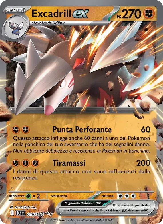Excadrill-ex 46 – Luce Nera
