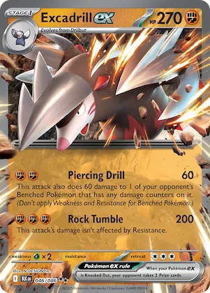 Excadrill ex #46 – Black Bolt