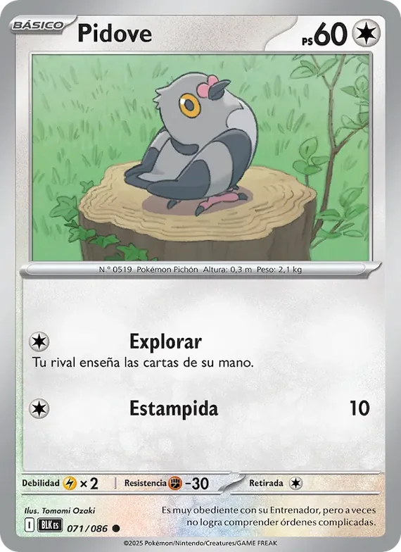 Pidove 71 – Fulgor Negro