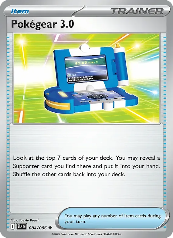 Pokégear 3.0 84 – Raio Preto