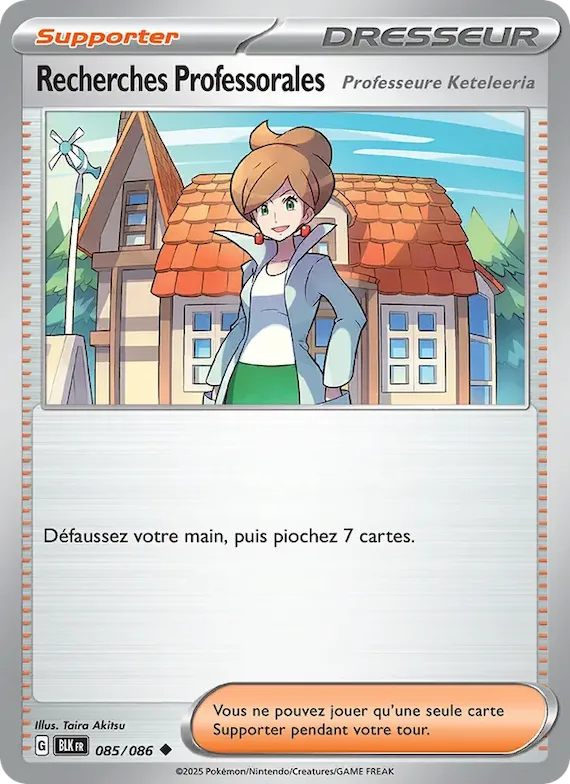 Recherches Professorales 85 – Foudre Noire