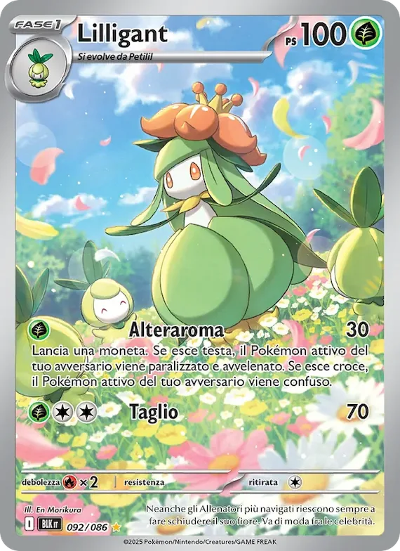 Lilligant 92 – Luce Nera