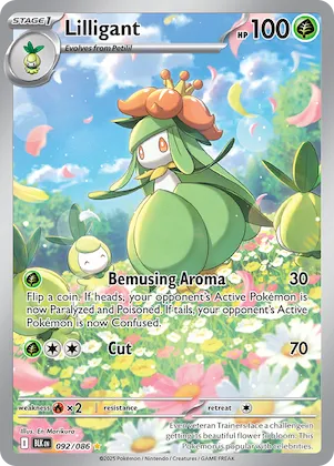 Lilligant #92 – Black Bolt