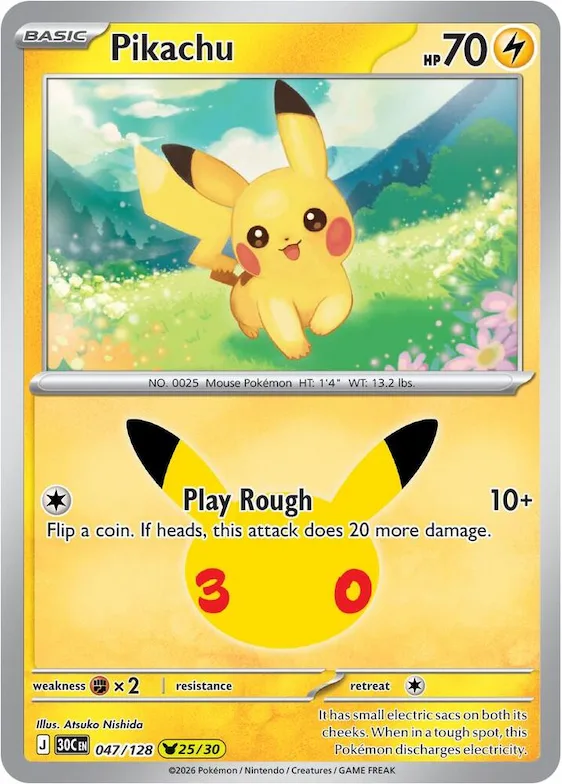 Pikachu 47 – 30 Jahre