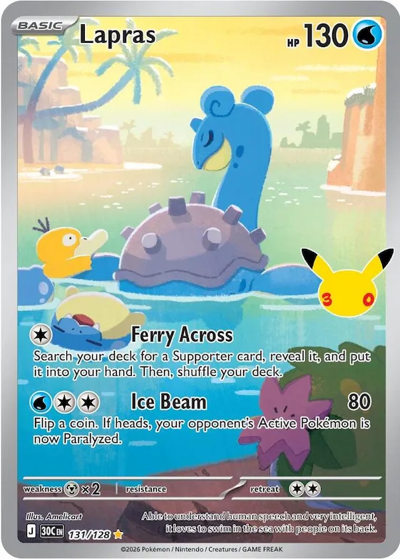Lapras #131 – 30th Celebration