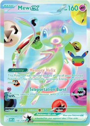 Mew ex #158 – 30th Celebration