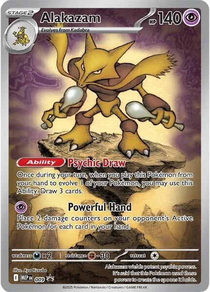 Alakazam - 009 #9 – Mega Evolution Promo