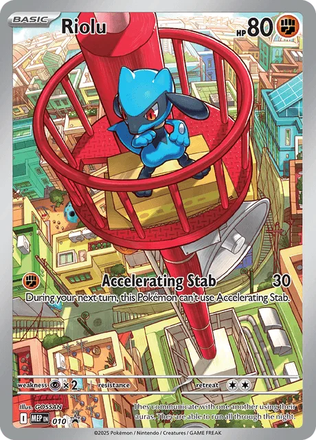 Riolu - 010 (Pokemon Center Exclusive) #10 – Mega Evolution Promo
