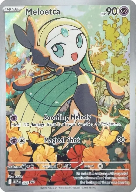Meloetta - 026 #26 – Mega Evolution Promo