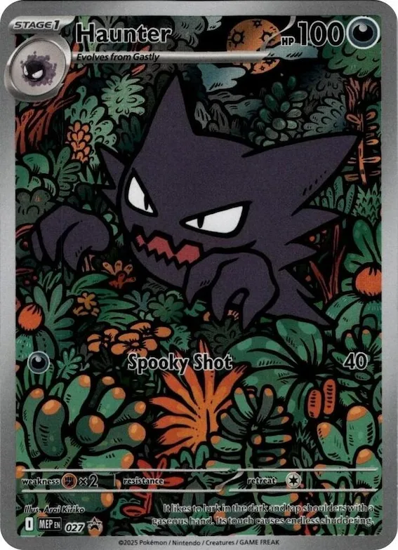 Haunter  - 027 #27 – Mega Evolution Promo