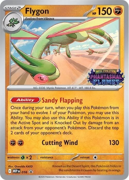 Flygon (Prerelease) #16 – Mega Evolution Promo