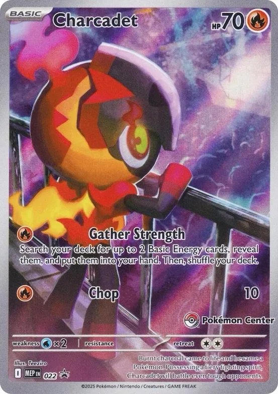 Charcadet - 022 (Pokemon Center Exclusive) #22 – Mega Evolution Promo