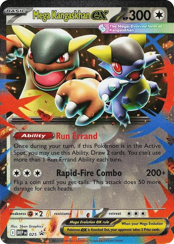 Mega Kangaskhan ex - 025 #25 – Mega Evolution Promo