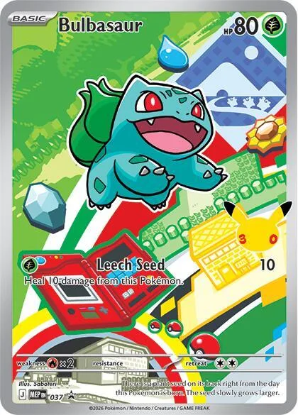 Bulbasaur - 037 #37 – Mega Evolution Promo
