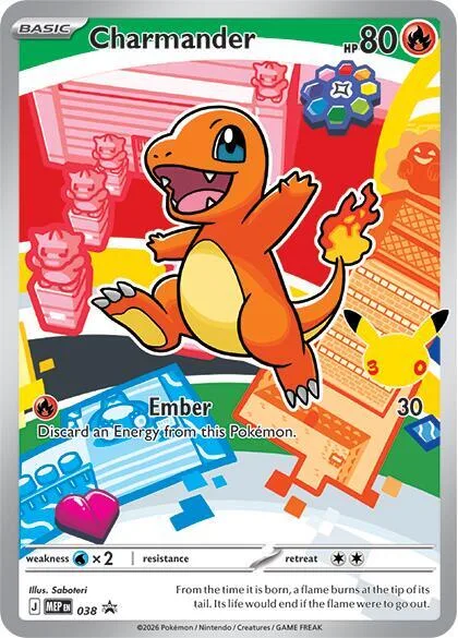 Charmander - 038 #38 – Mega Evolution Promo