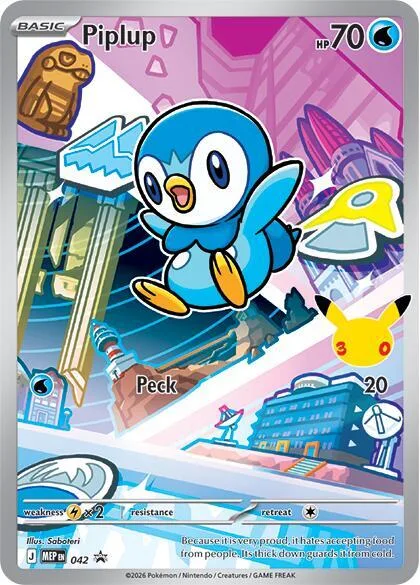 Piplup - 042 #42 – Mega Evolution Promo