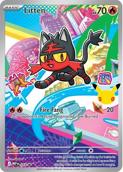 Litten - 044 #44 – Mega Evolution Promo