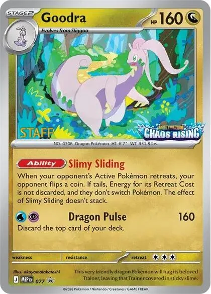 Goodra - 077 [Staff] #77 – Mega Evolution Promo