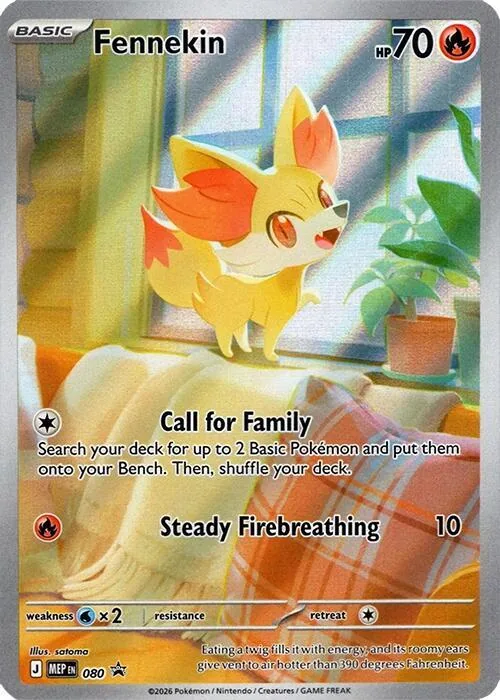 Fennekin - 080 #80 – Mega Evolution Promo