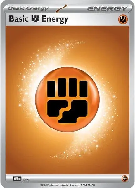 Basic Fighting Energy - 006 #6 – Mega Evolution Energies