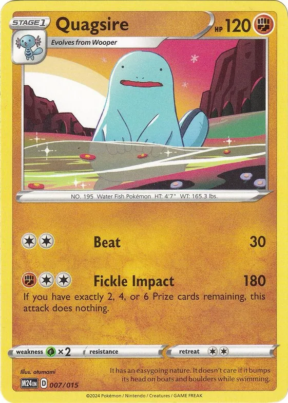 Quagsire #7 – McDonald's Promos 2024