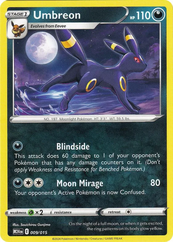 Umbreon #9 – McDonald's Promos 2024