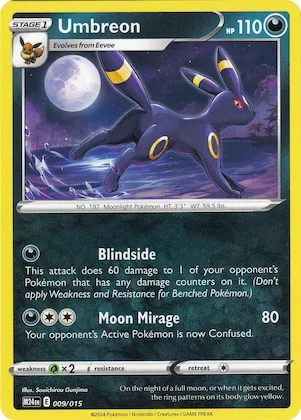 Umbreon #9 – McDonald's Promos 2024