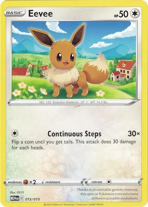 Eevee #13 – McDonald's Promos 2024